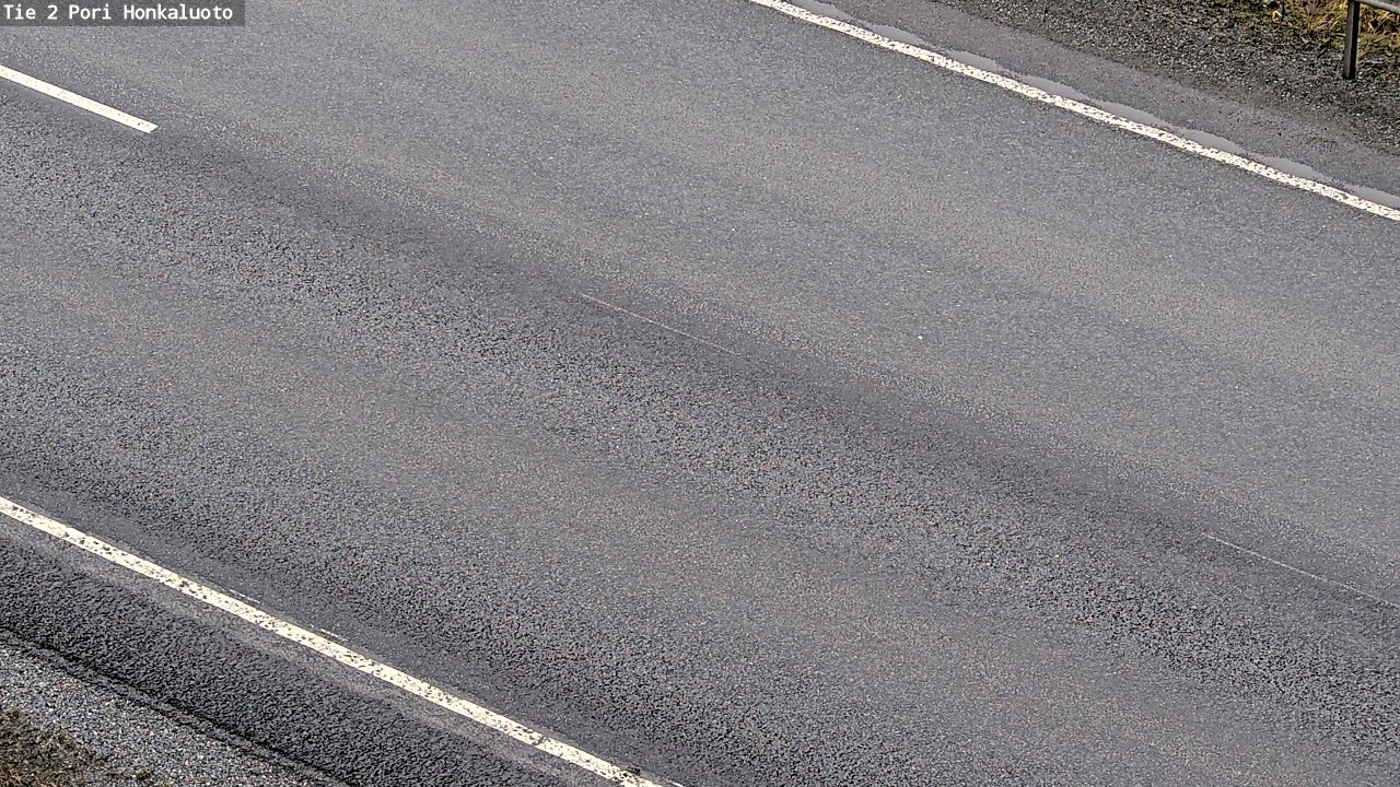 Weather Camera Image Väg 2 Björneborg, Honkaluoto, Pori, Satakunta