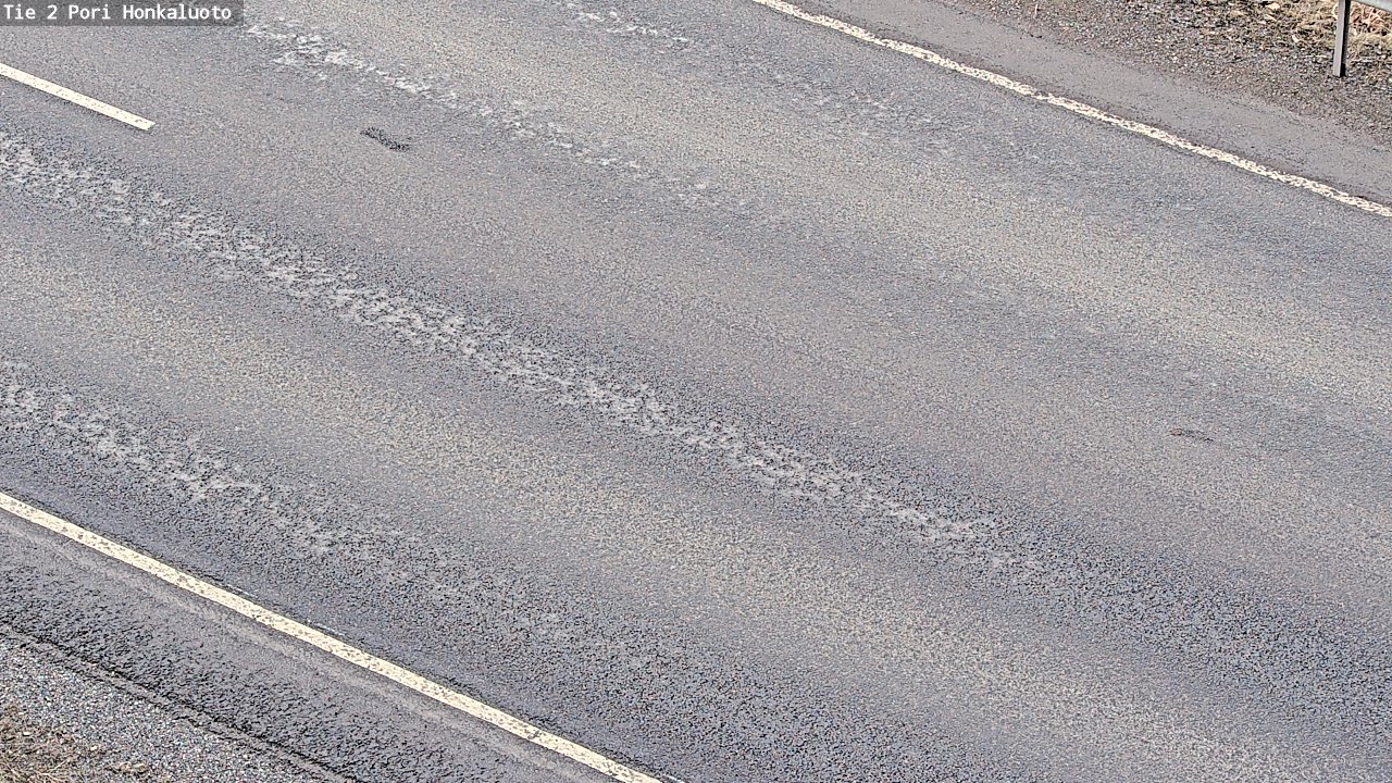 Weather Camera Image Road 2 Pori, Honkaluoto, Pori, Satakunta