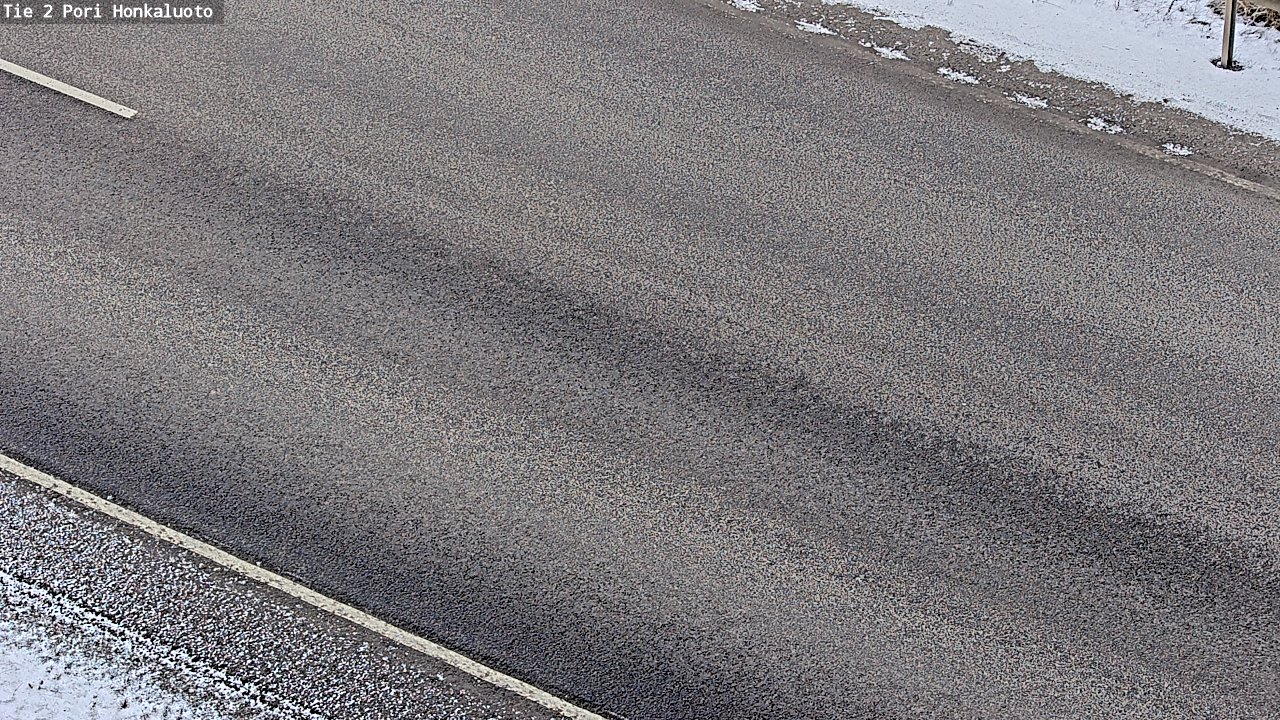 Weather Camera Image Väg 2 Björneborg, Honkaluoto, Pori, Satakunta