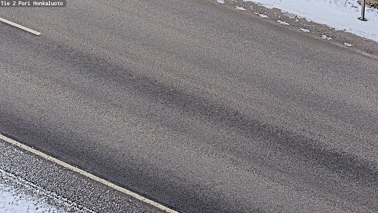 Weather Camera Image Väg 2 Björneborg, Honkaluoto, Pori, Satakunta