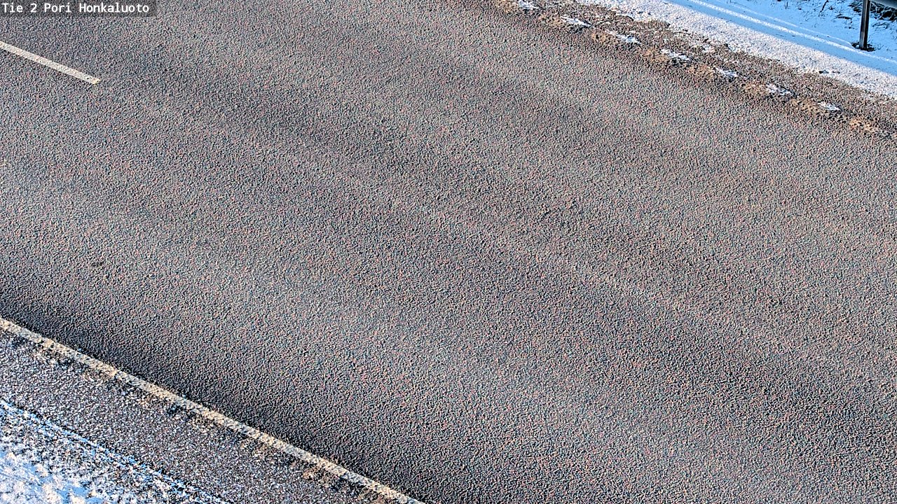 Weather Camera Image Väg 2 Björneborg, Honkaluoto, Pori, Satakunta
