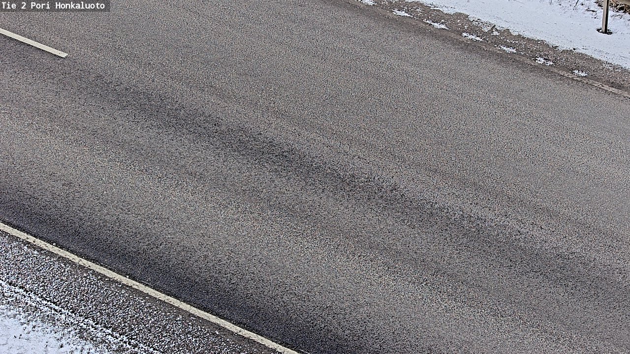 Weather Camera Image Väg 2 Björneborg, Honkaluoto, Pori, Satakunta