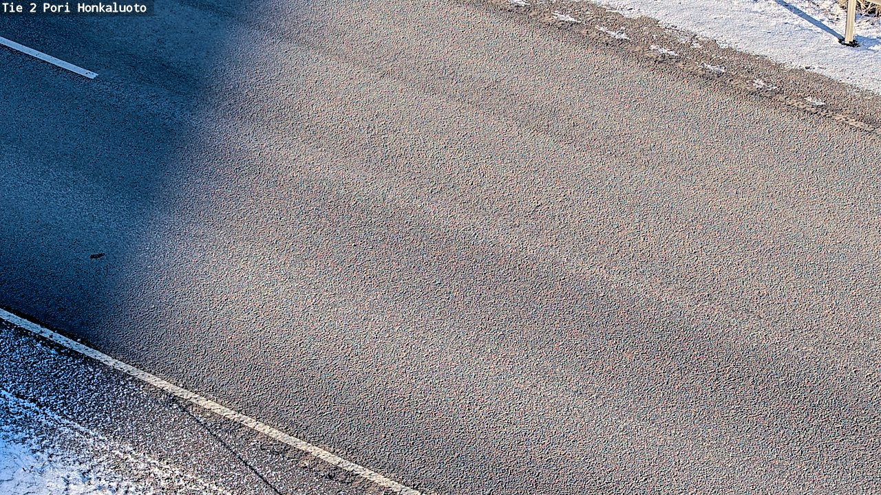 Weather Camera Image Väg 2 Björneborg, Honkaluoto, Pori, Satakunta