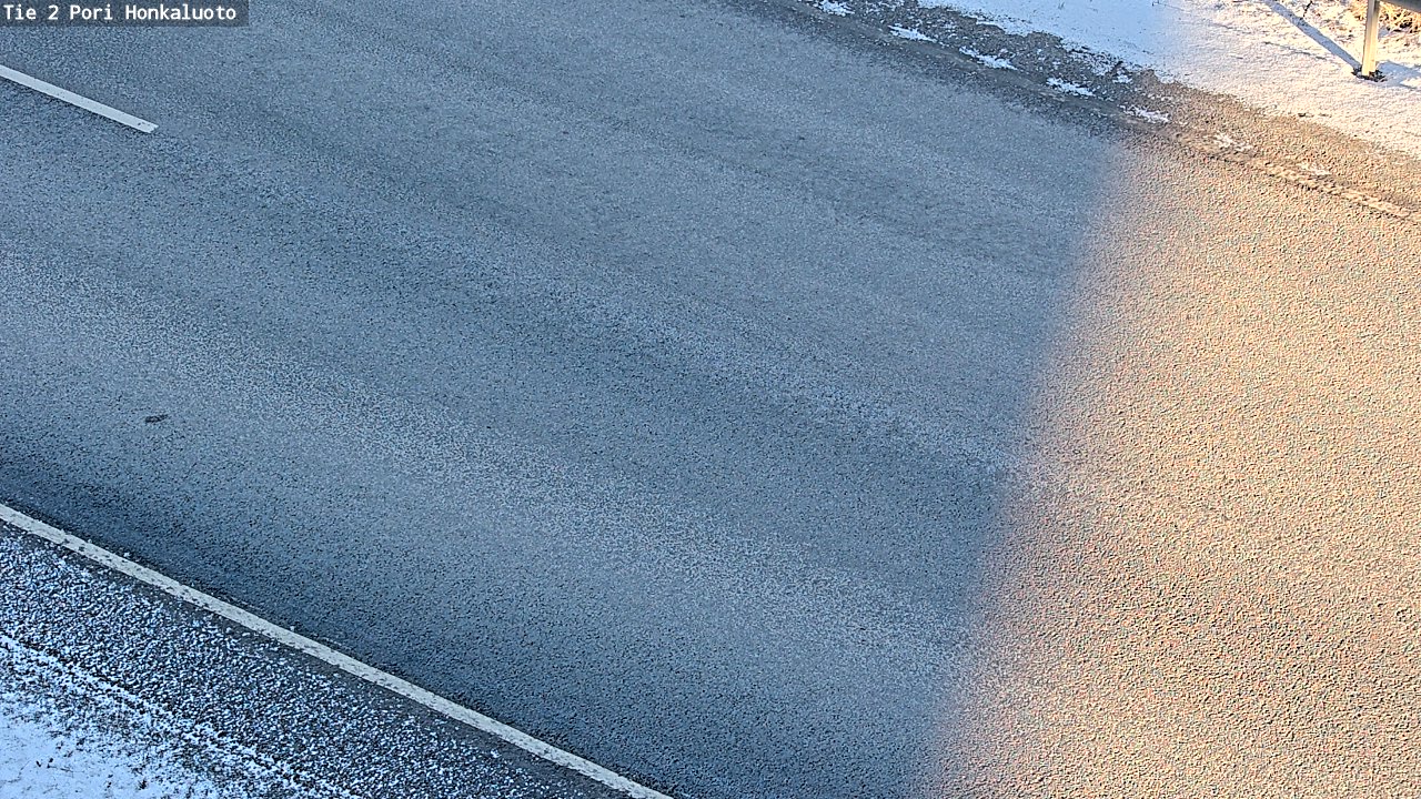 Weather Camera Image Väg 2 Björneborg, Honkaluoto, Pori, Satakunta