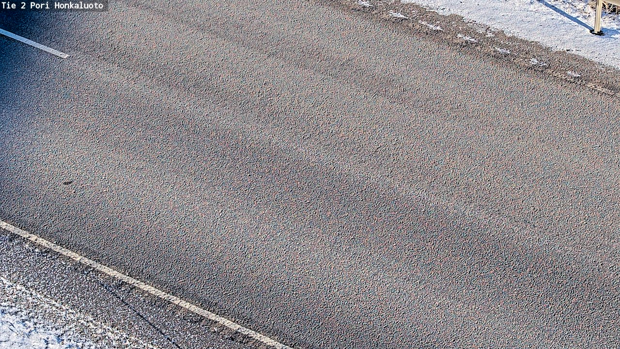 Weather Camera Image Väg 2 Björneborg, Honkaluoto, Pori, Satakunta