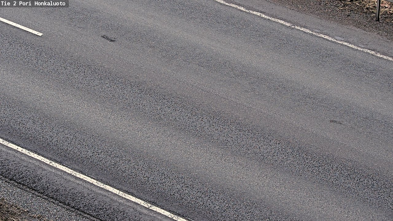 Weather Camera Image Road 2 Pori, Honkaluoto, Pori, Satakunta