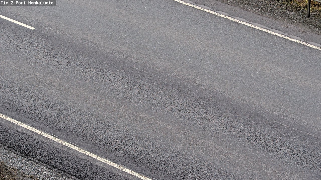 Weather Camera Image Väg 2 Björneborg, Honkaluoto, Pori, Satakunta