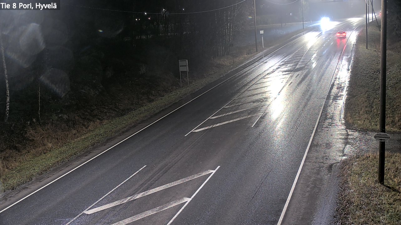 Kelikamerat Kuva Tie 8 Pori, Hyvelä, Pori, Satakunta