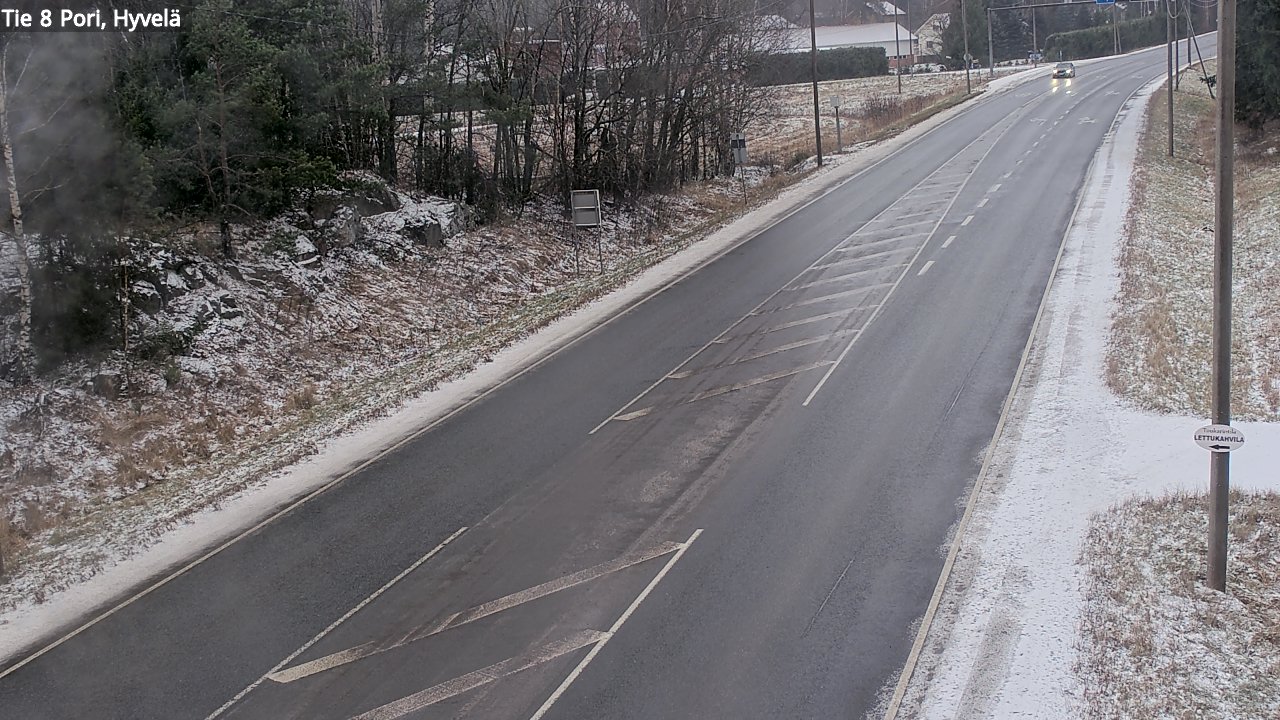 Kelikamerat Kuva Tie 8 Pori, Hyvelä, Pori, Satakunta