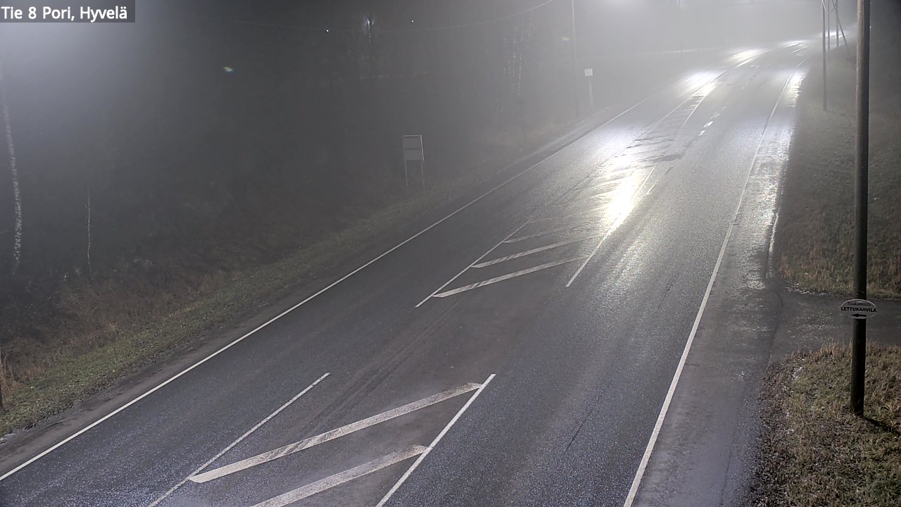 Kelikamerat Kuva Tie 8 Pori, Hyvelä, Pori, Satakunta