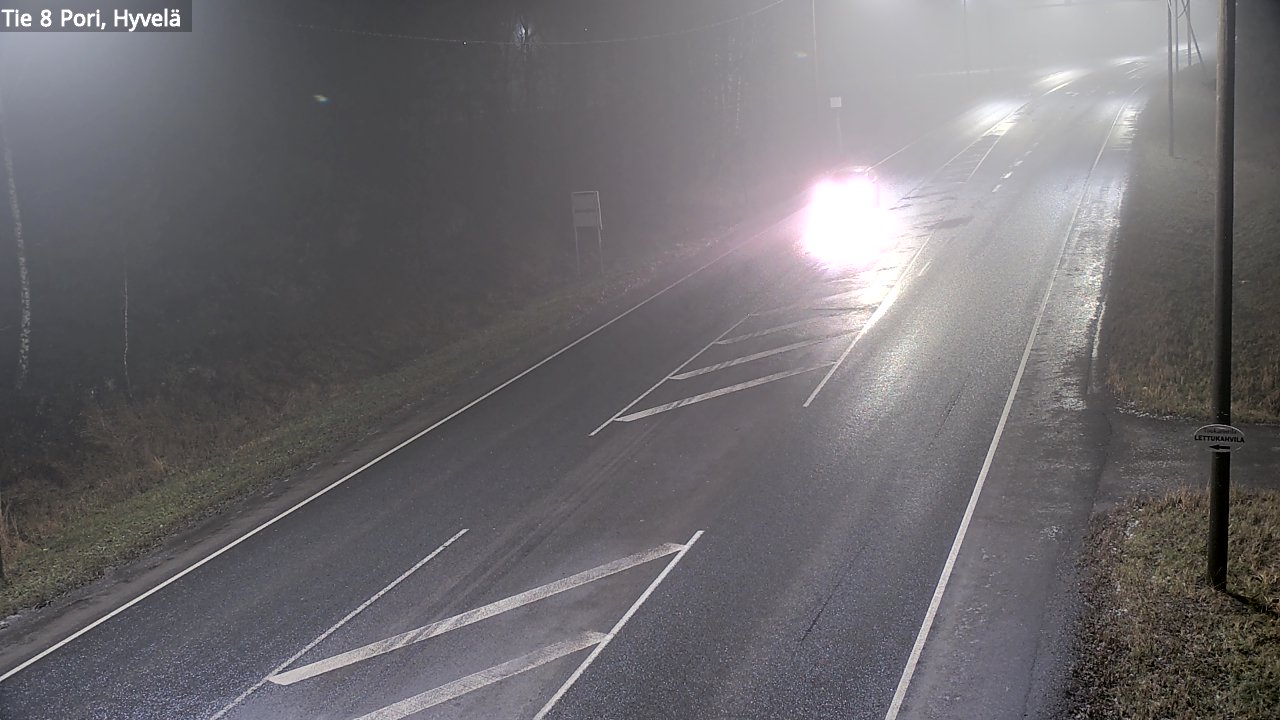 Kelikamerat Kuva Tie 8 Pori, Hyvelä, Pori, Satakunta