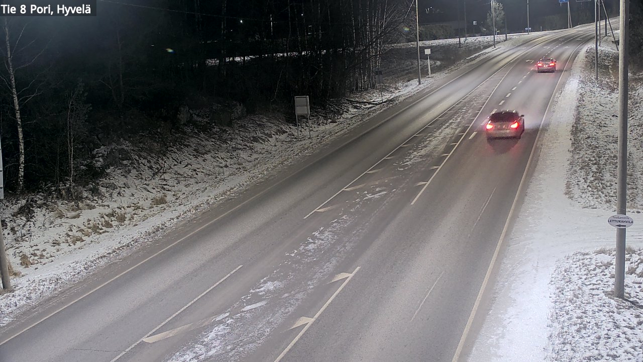 Kelikamerat Kuva Tie 8 Pori, Hyvelä, Pori, Satakunta