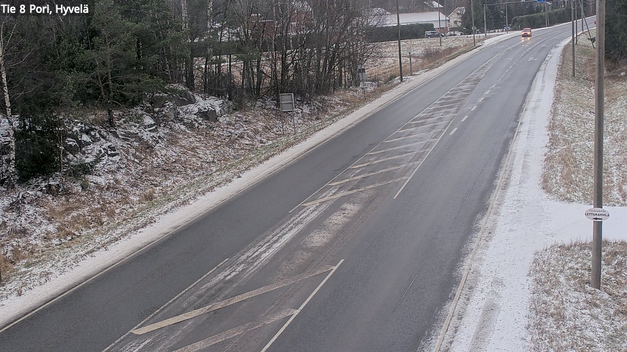 Kelikamerat Kuva Tie 8 Pori, Hyvelä, Pori, Satakunta