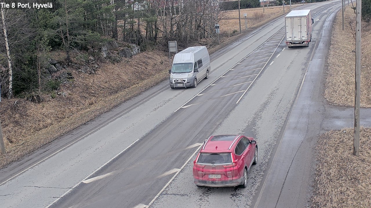 Kelikamerat Kuva Tie 8 Pori, Hyvelä, Pori, Satakunta