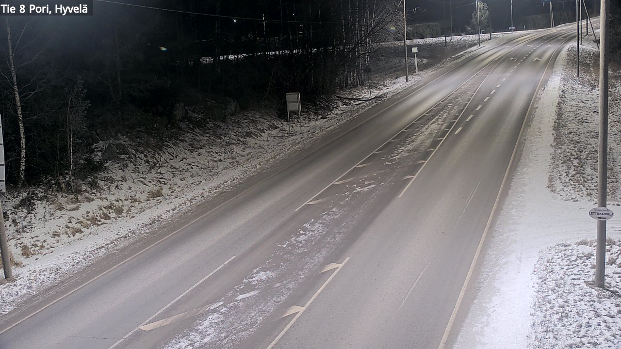 Kelikamerat Kuva Tie 8 Pori, Hyvelä, Pori, Satakunta