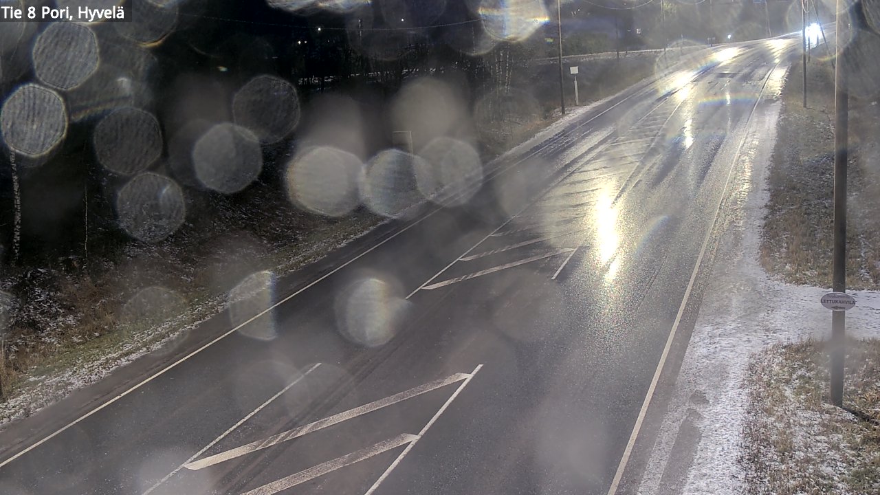 Kelikamerat Kuva Tie 8 Pori, Hyvelä, Pori, Satakunta