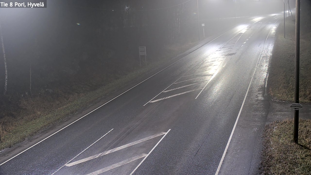 Kelikamerat Kuva Tie 8 Pori, Hyvelä, Pori, Satakunta