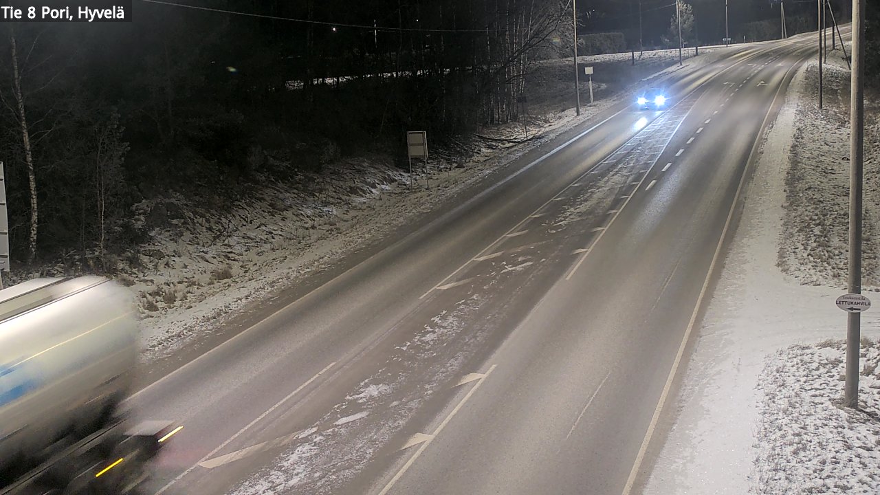 Kelikamerat Kuva Tie 8 Pori, Hyvelä, Pori, Satakunta