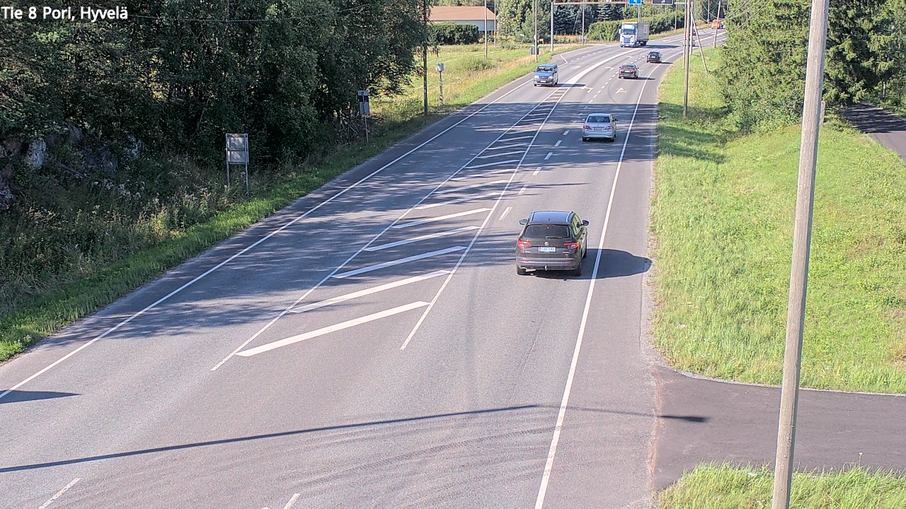 Kelikamerat Kuva Tie 8 Pori, Hyvelä, Pori, Satakunta