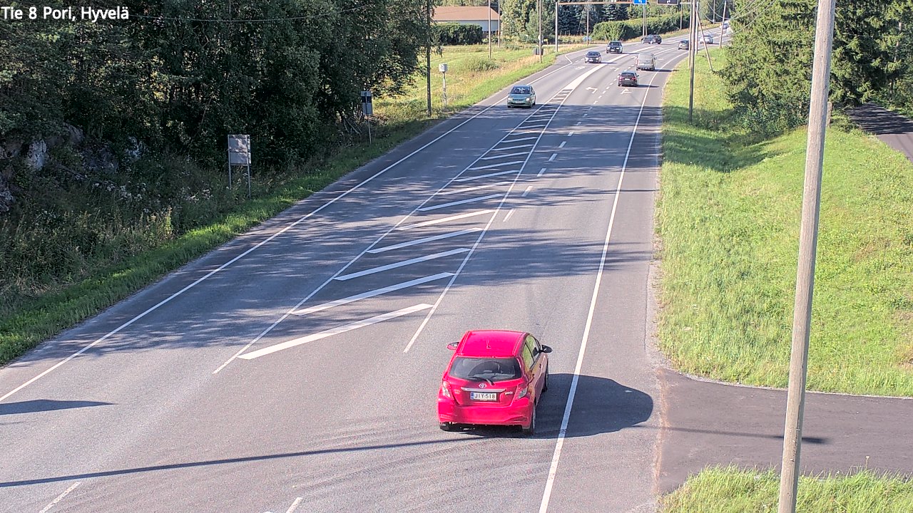 Kelikamerat Kuva Tie 8 Pori, Hyvelä, Pori, Satakunta