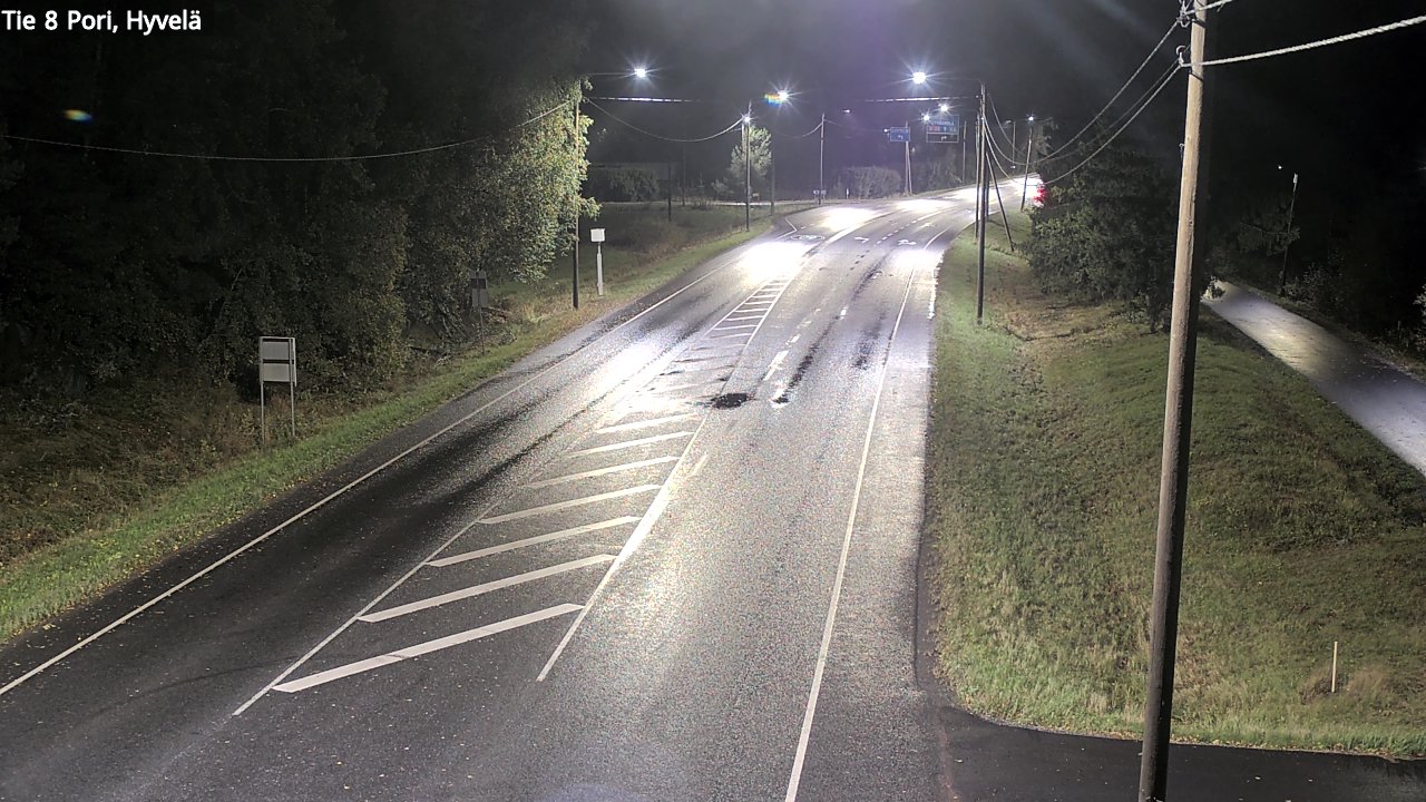 Kelikamerat Kuva Tie 8 Pori, Hyvelä, Pori, Satakunta