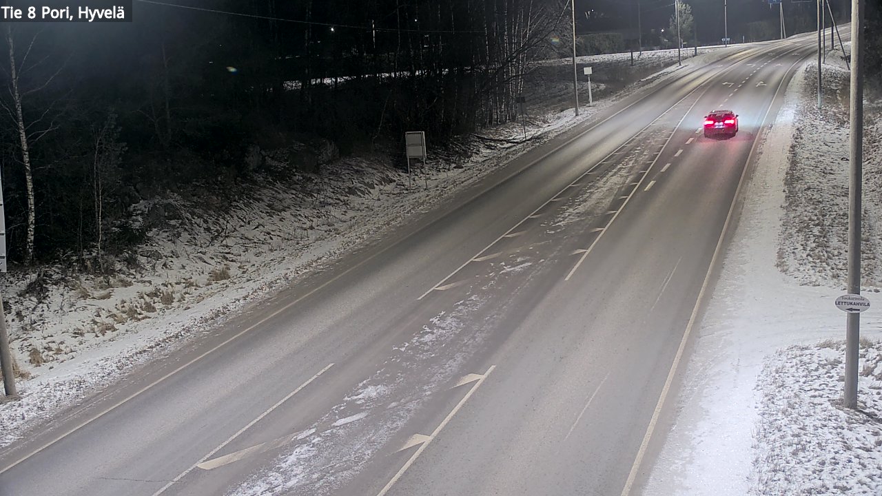 Kelikamerat Kuva Tie 8 Pori, Hyvelä, Pori, Satakunta