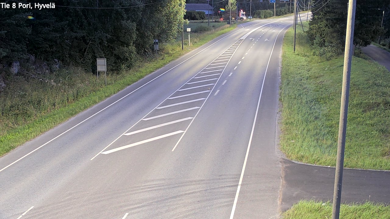 Kelikamerat Kuva Tie 8 Pori, Hyvelä, Pori, Satakunta