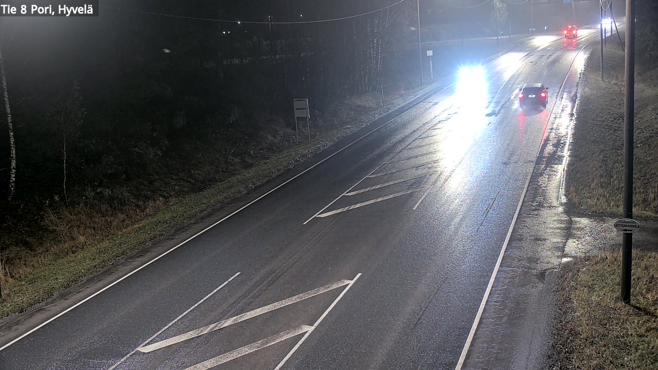 Kelikamerat Kuva Tie 8 Pori, Hyvelä, Pori, Satakunta