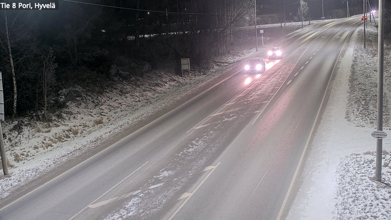 Kelikamerat Kuva Tie 8 Pori, Hyvelä, Pori, Satakunta