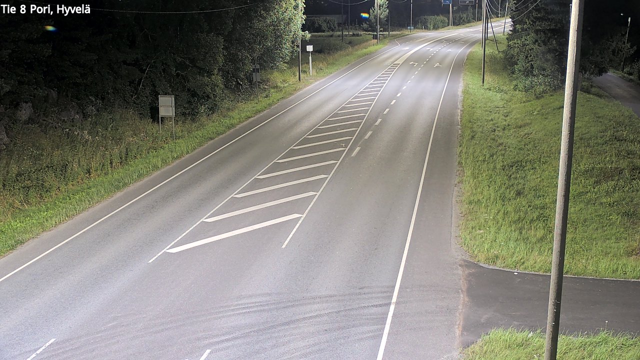 Kelikamerat Kuva Tie 8 Pori, Hyvelä, Pori, Satakunta