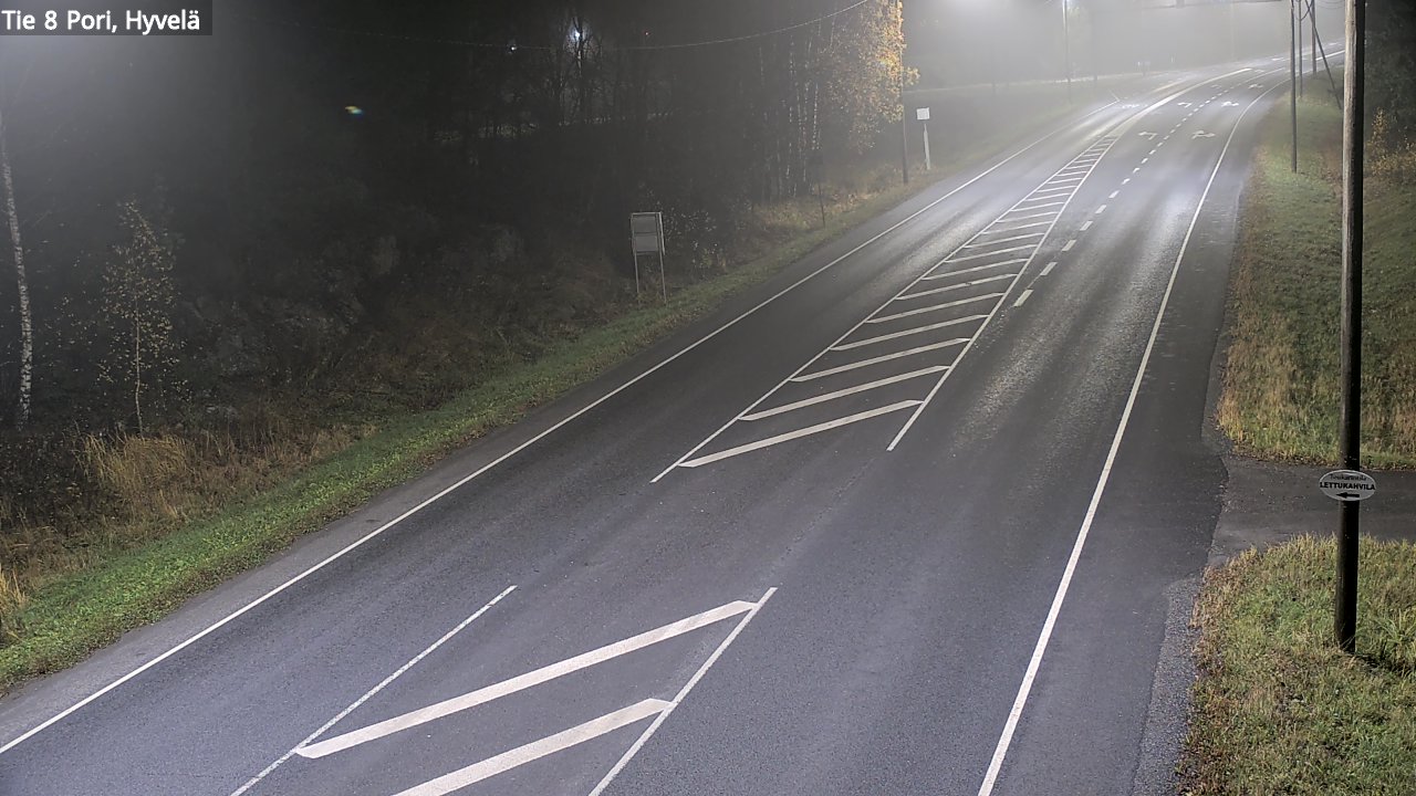 Kelikamerat Kuva Tie 8 Pori, Hyvelä, Pori, Satakunta