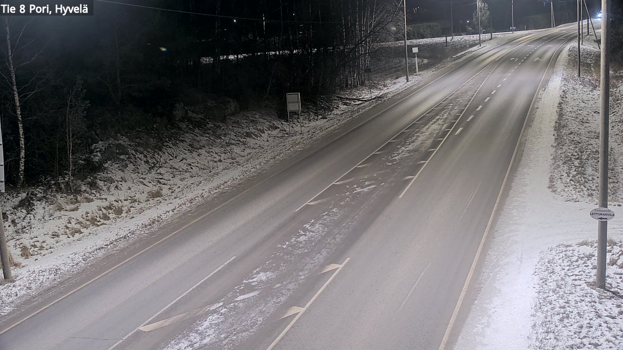 Kelikamerat Kuva Tie 8 Pori, Hyvelä, Pori, Satakunta