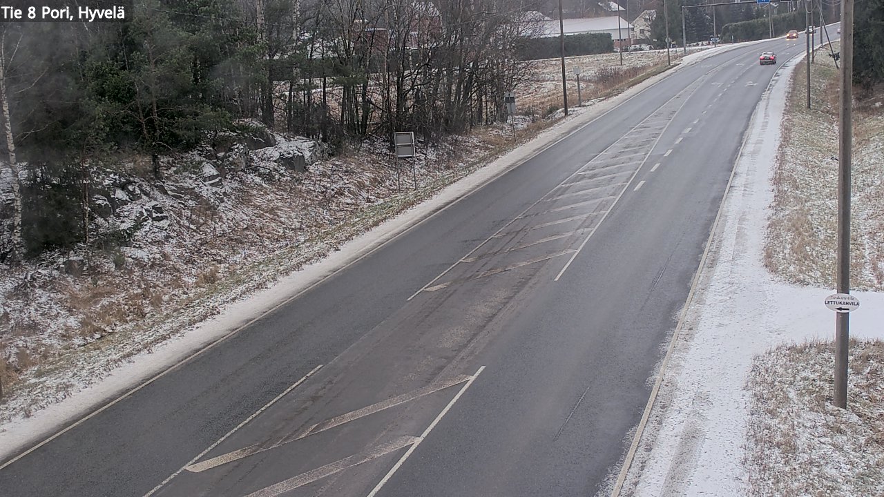 Kelikamerat Kuva Tie 8 Pori, Hyvelä, Pori, Satakunta