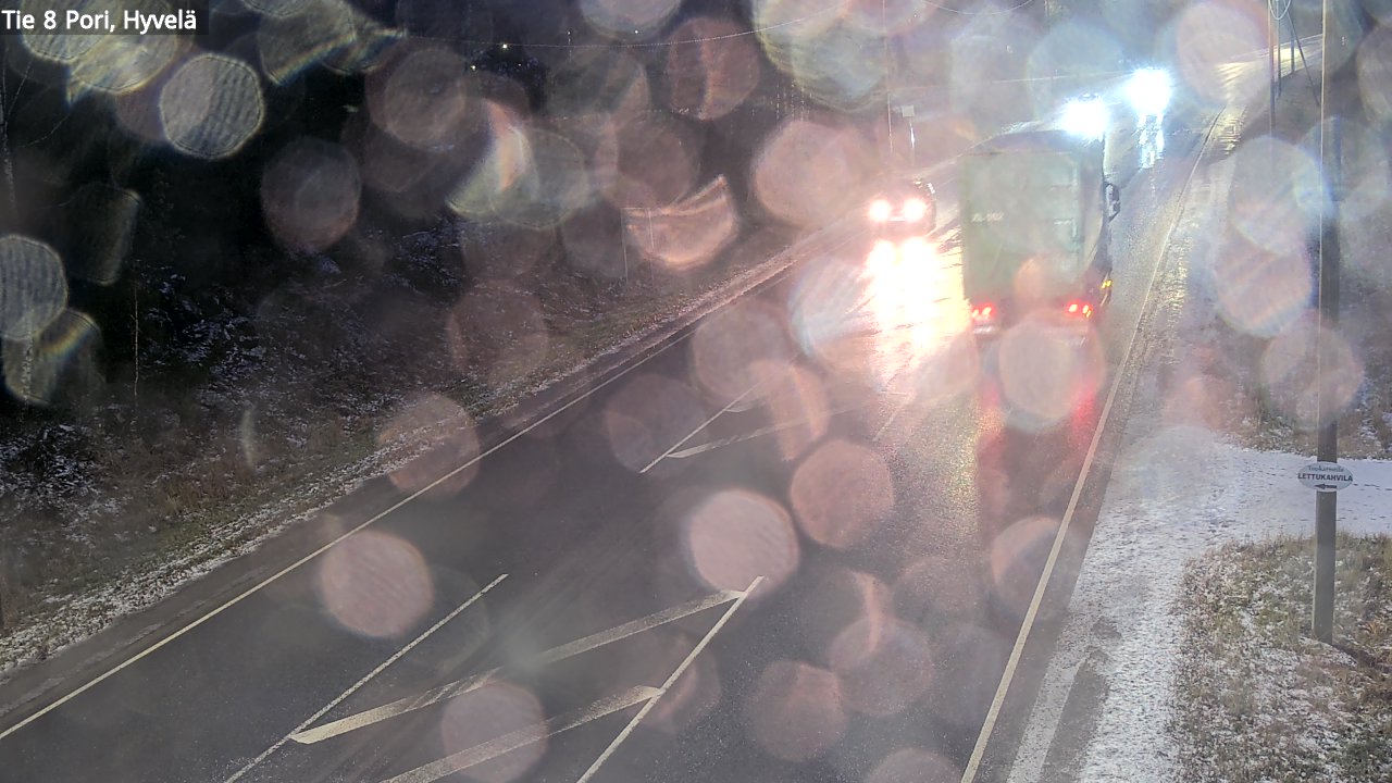 Kelikamerat Kuva Tie 8 Pori, Hyvelä, Pori, Satakunta