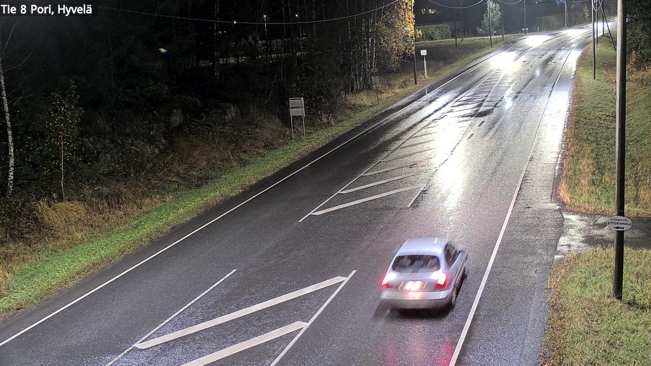 Kelikamerat Kuva Tie 8 Pori, Hyvelä, Pori, Satakunta