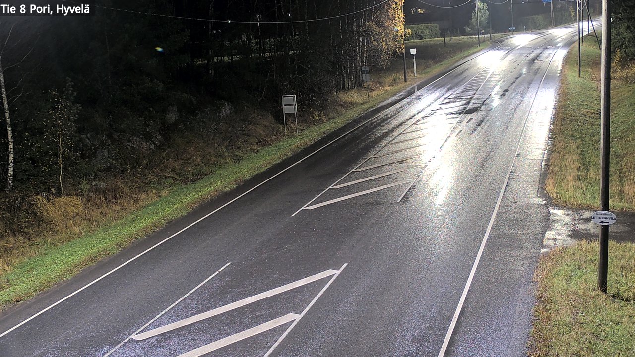 Kelikamerat Kuva Tie 8 Pori, Hyvelä, Pori, Satakunta
