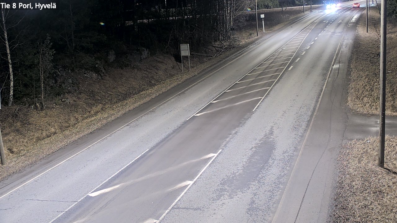 Kelikamerat Kuva Tie 8 Pori, Hyvelä, Pori, Satakunta