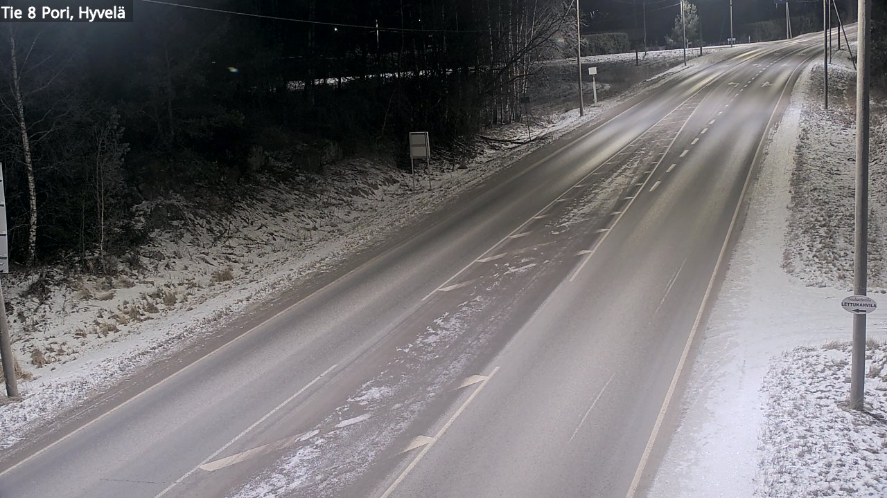 Kelikamerat Kuva Tie 8 Pori, Hyvelä, Pori, Satakunta