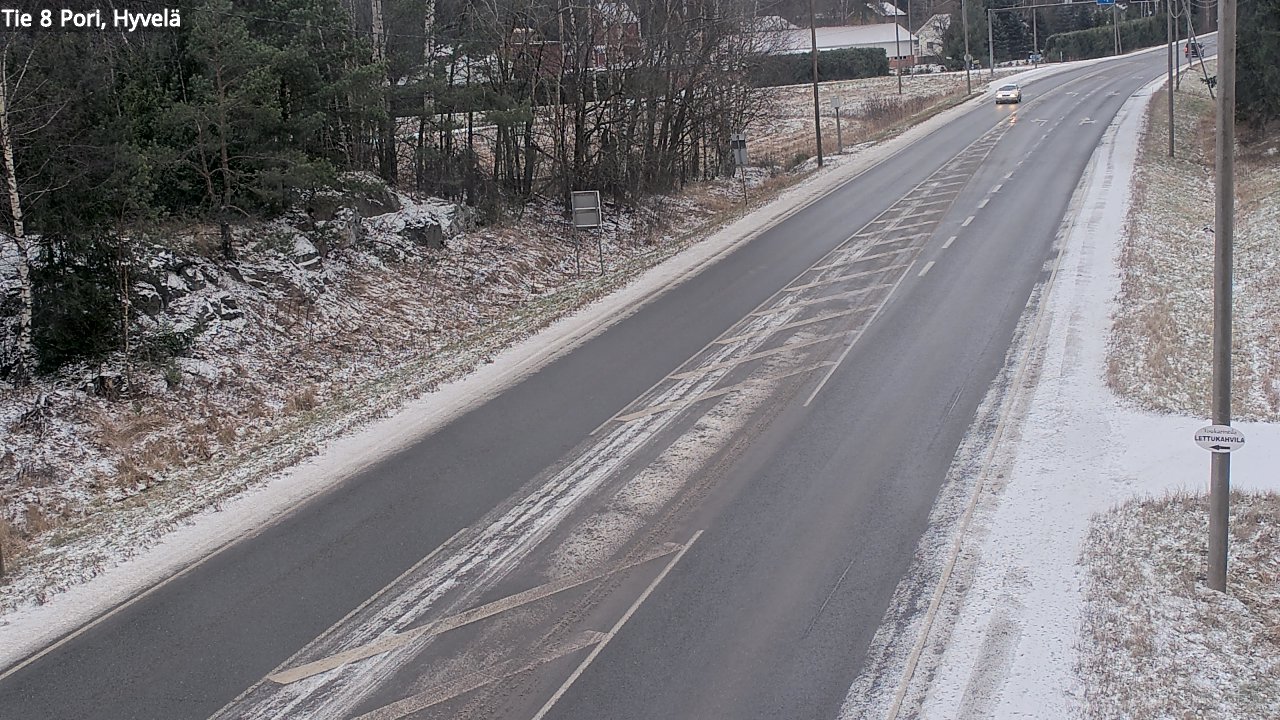 Kelikamerat Kuva Tie 8 Pori, Hyvelä, Pori, Satakunta