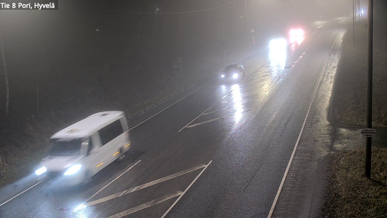 Kelikamerat Kuva Tie 8 Pori, Hyvelä, Pori, Satakunta