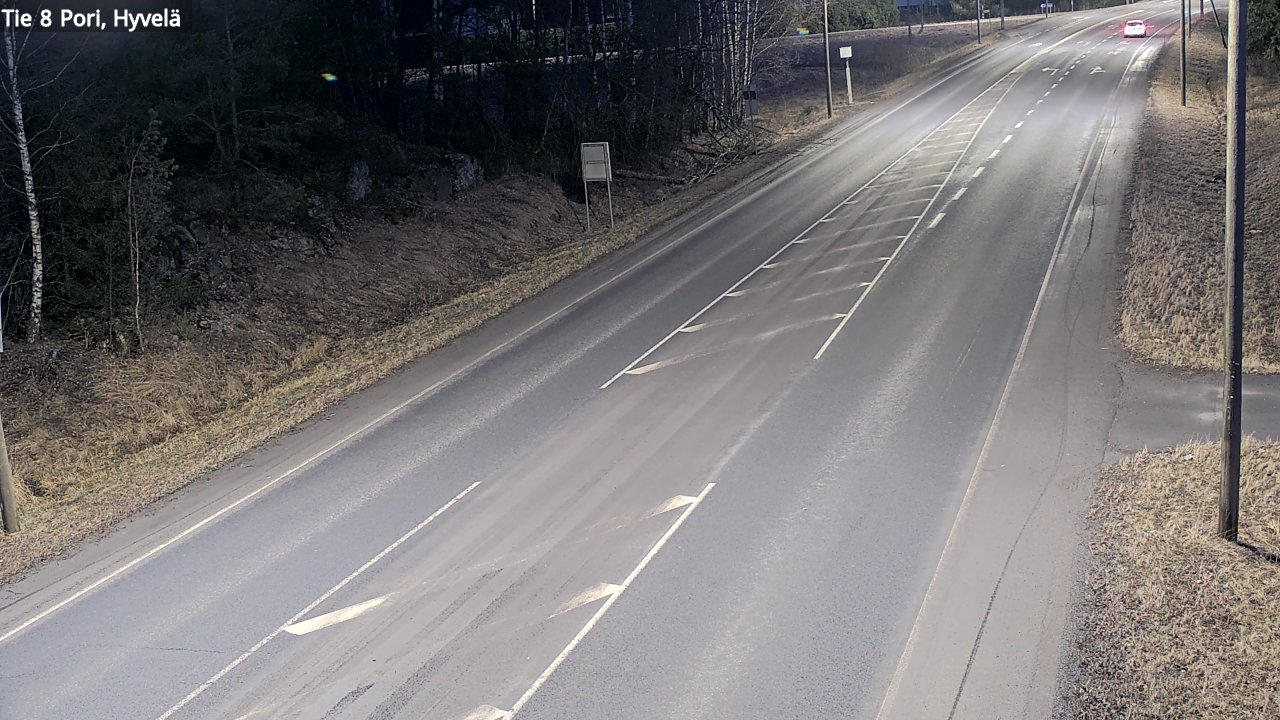 Kelikamerat Kuva Tie 8 Pori, Hyvelä, Pori, Satakunta