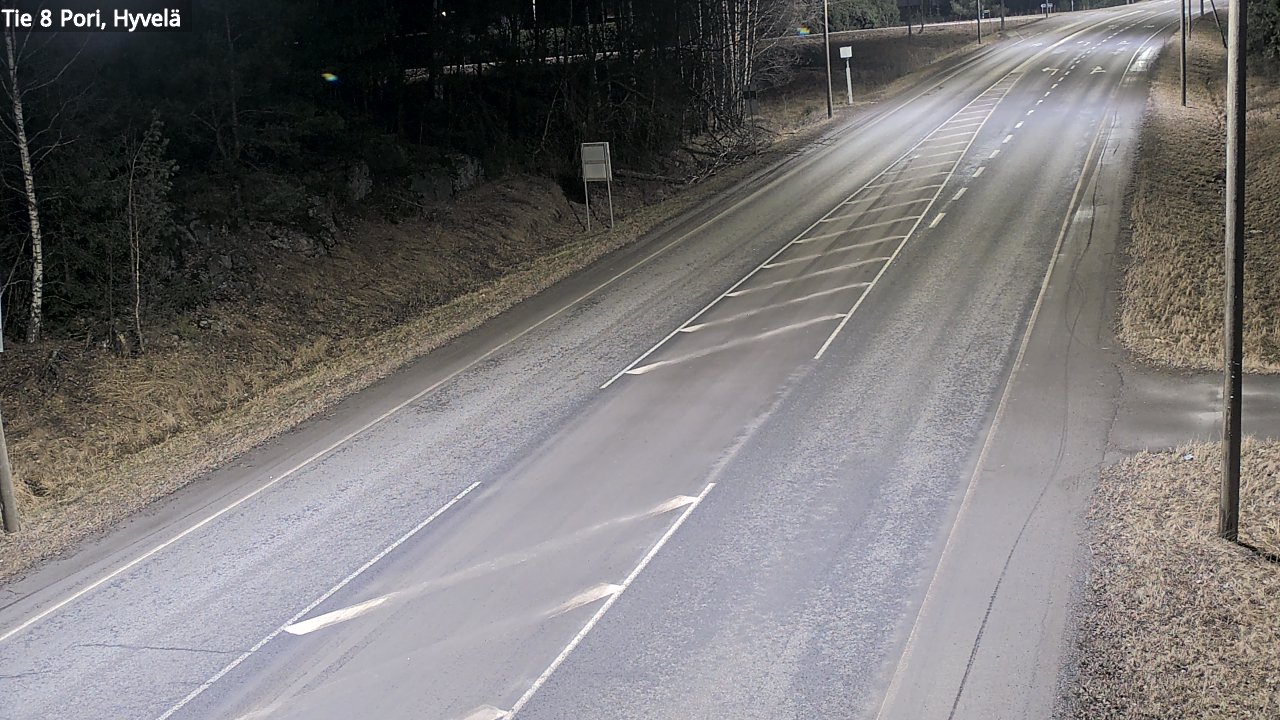 Kelikamerat Kuva Tie 8 Pori, Hyvelä, Pori, Satakunta