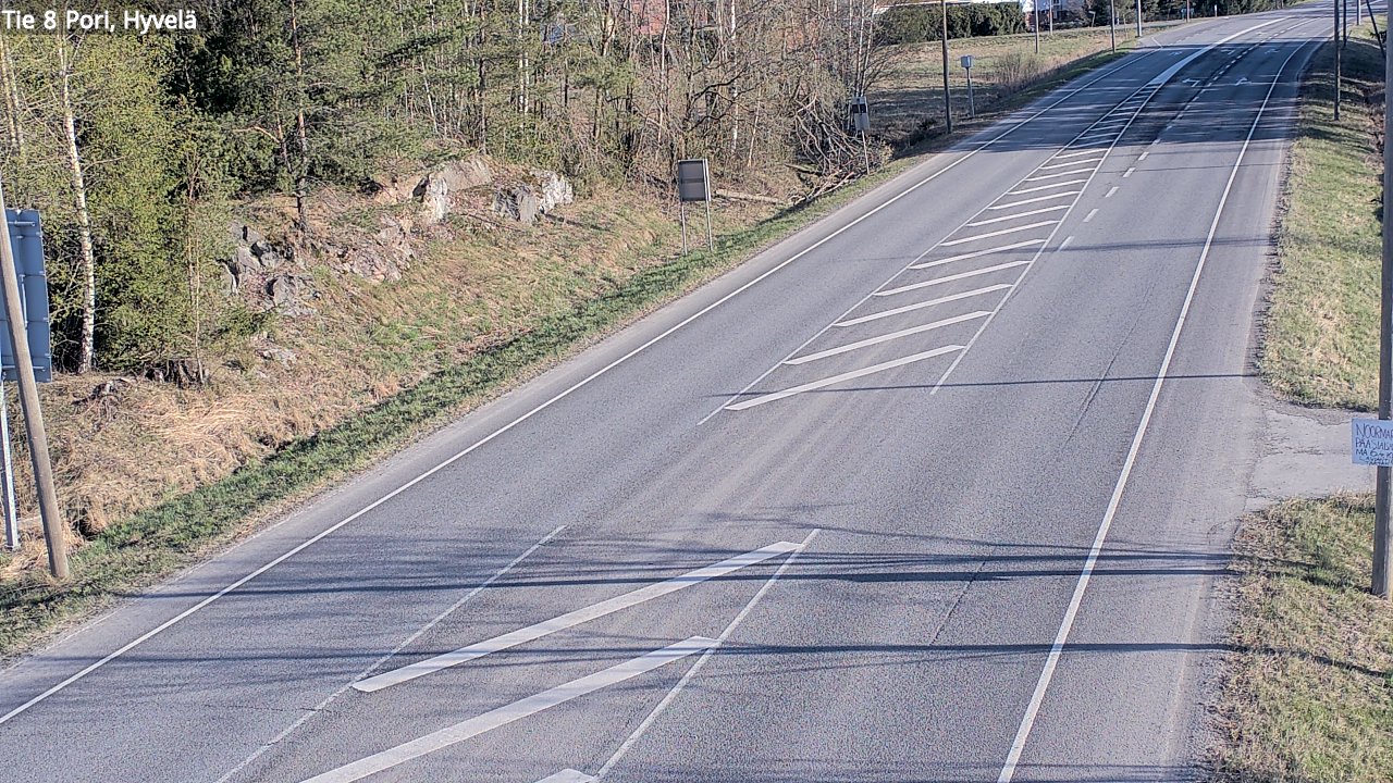 Kelikamerat Kuva Tie 8 Pori, Hyvelä, Pori, Satakunta