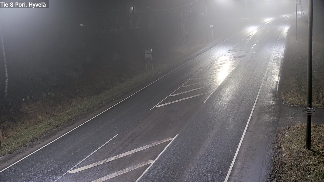 Kelikamerat Kuva Tie 8 Pori, Hyvelä, Pori, Satakunta