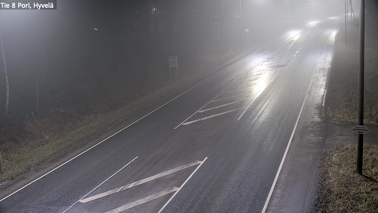 Kelikamerat Kuva Tie 8 Pori, Hyvelä, Pori, Satakunta