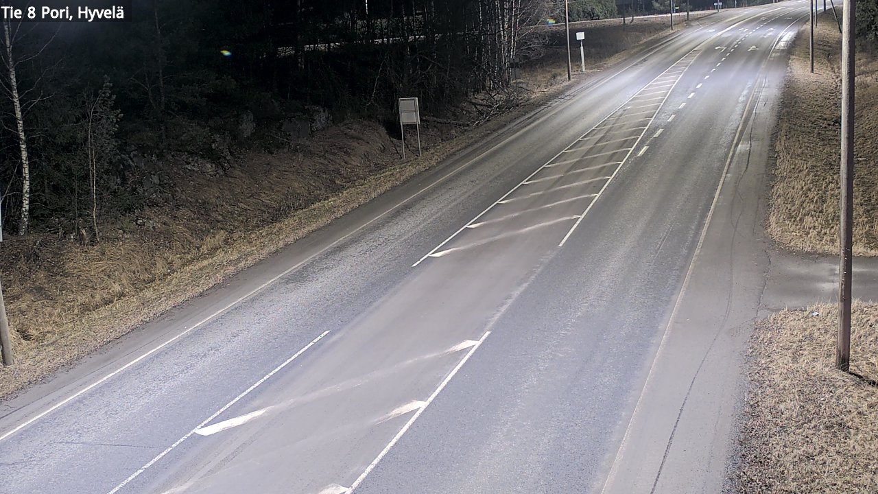 Kelikamerat Kuva Tie 8 Pori, Hyvelä, Pori, Satakunta