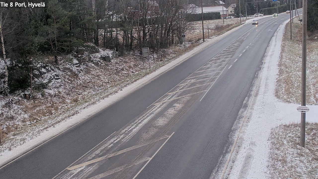 Kelikamerat Kuva Tie 8 Pori, Hyvelä, Pori, Satakunta