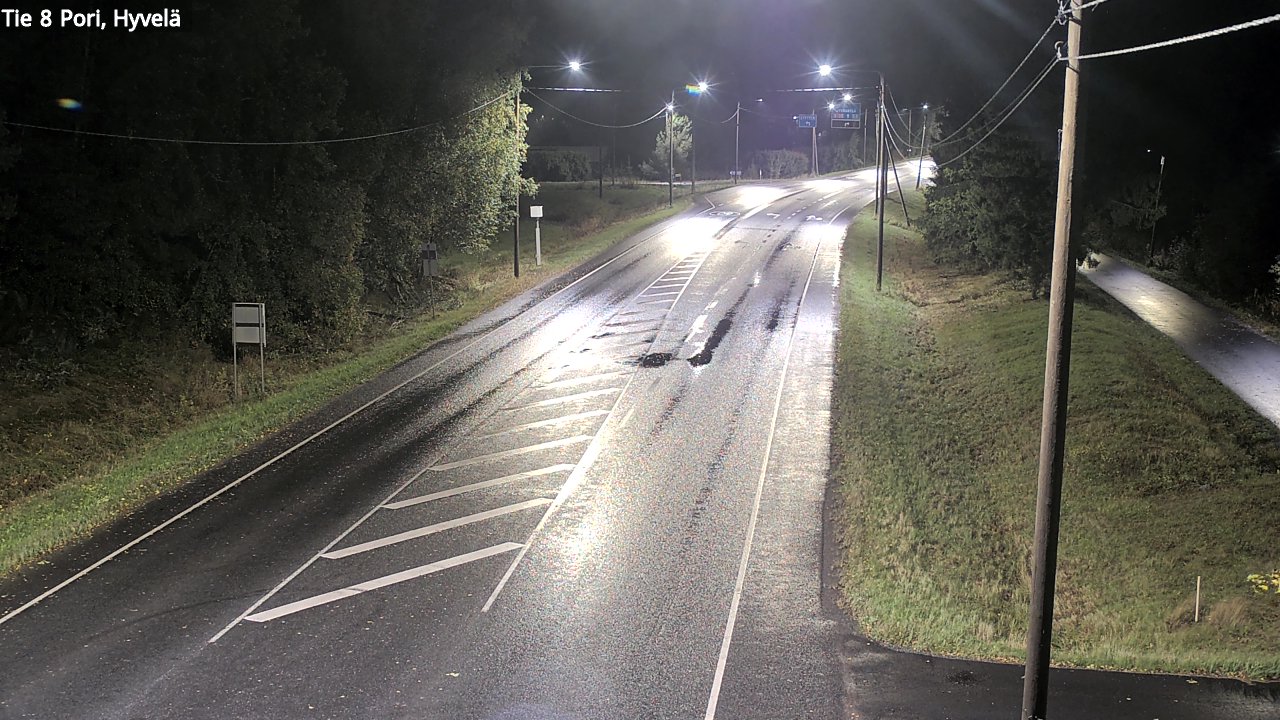 Kelikamerat Kuva Tie 8 Pori, Hyvelä, Pori, Satakunta