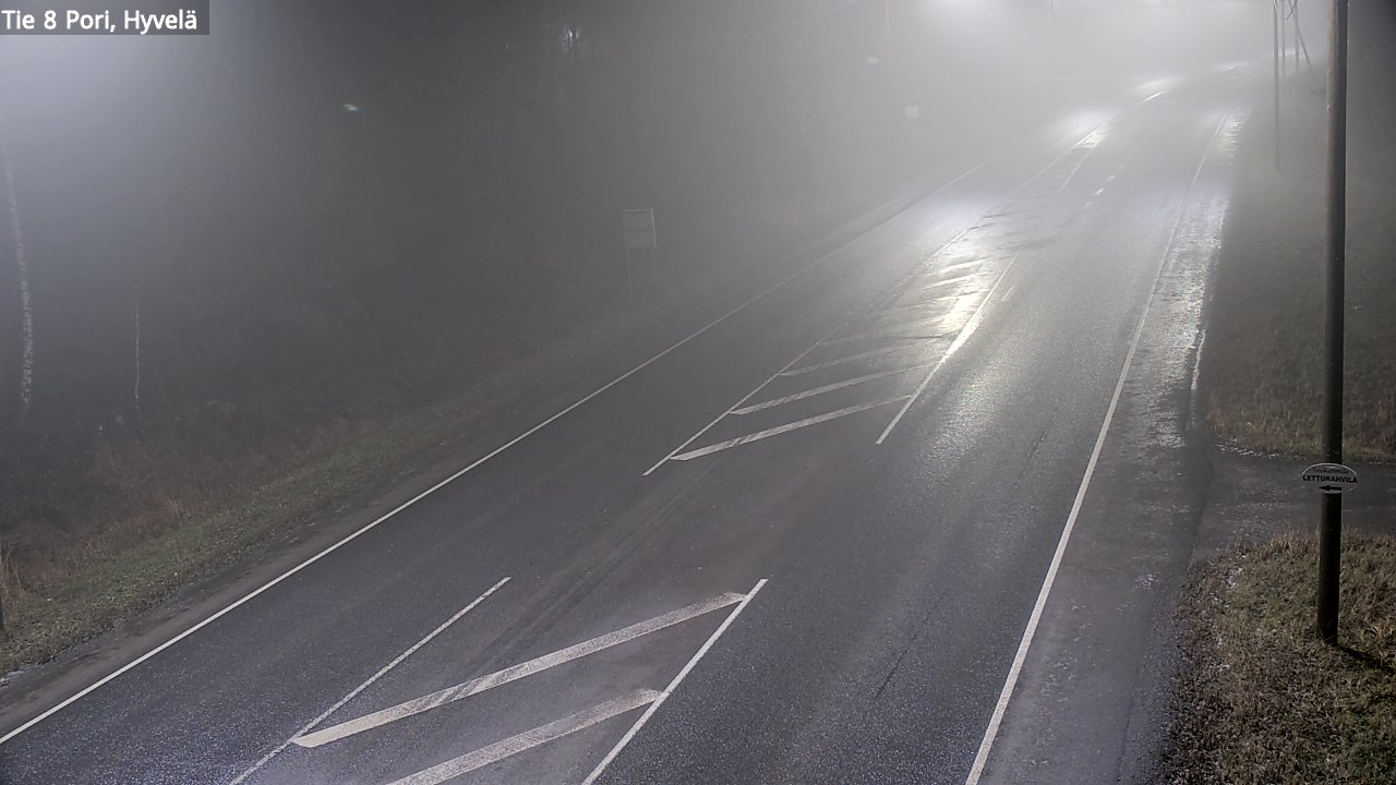 Kelikamerat Kuva Tie 8 Pori, Hyvelä, Pori, Satakunta