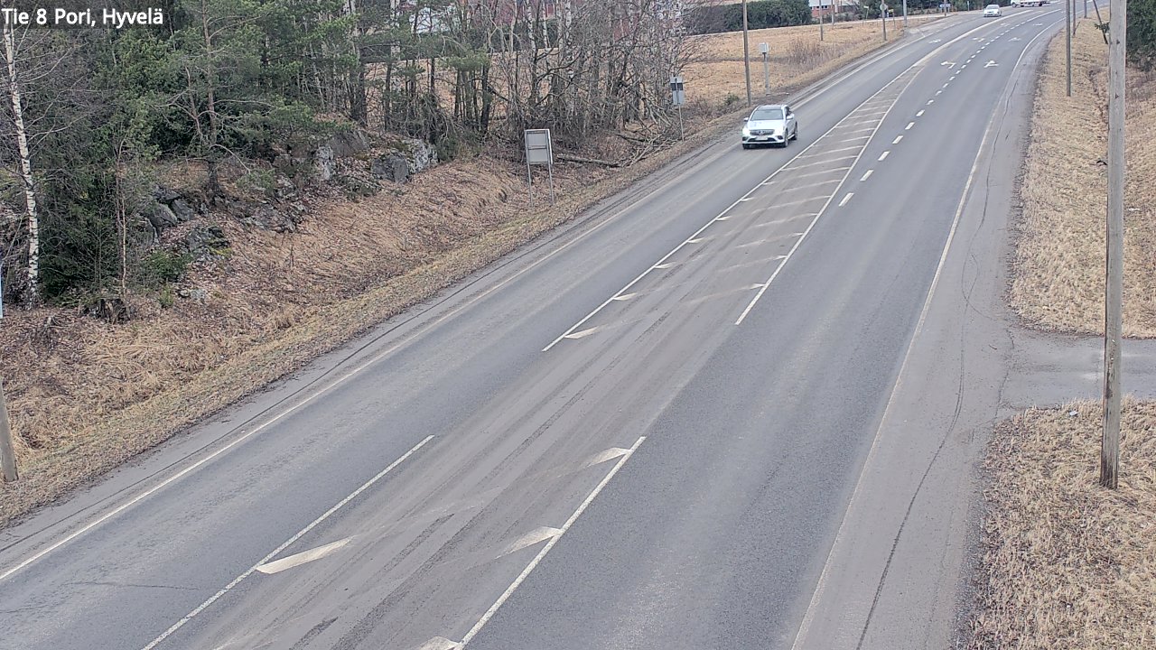 Kelikamerat Kuva Tie 8 Pori, Hyvelä, Pori, Satakunta